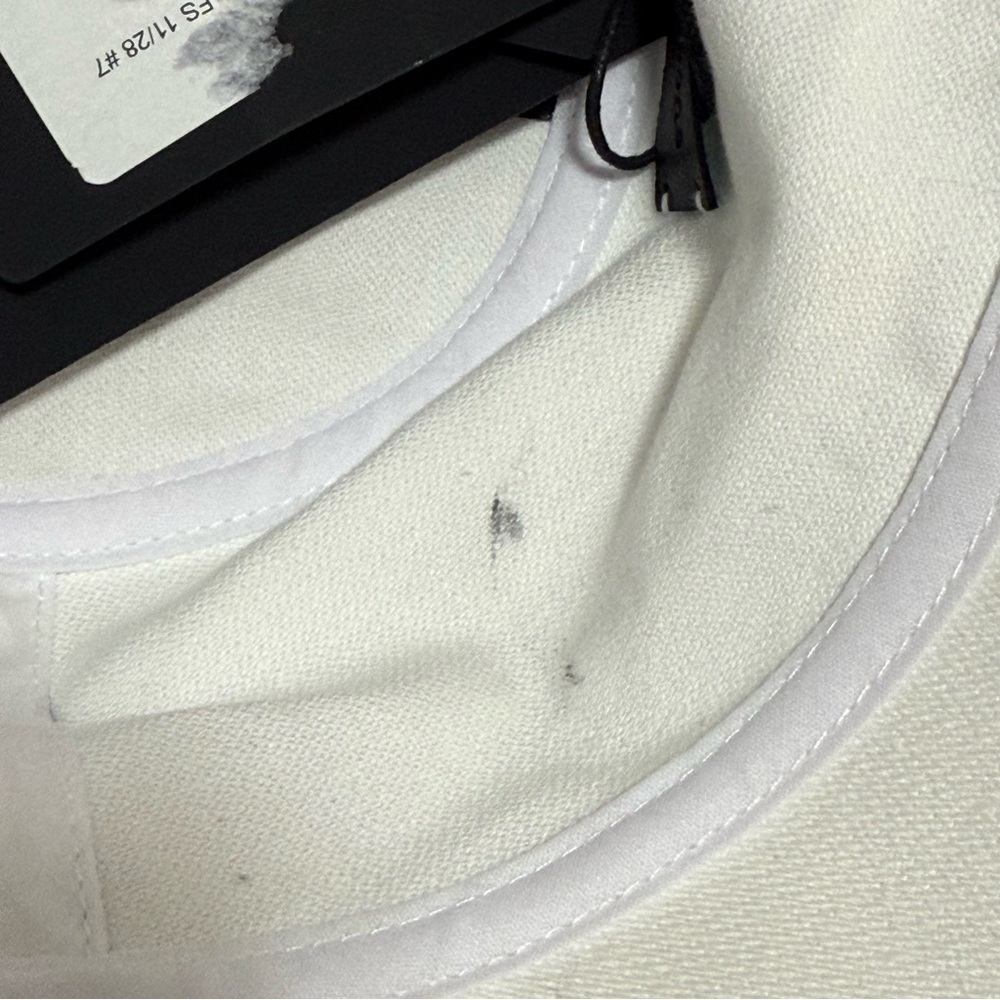 Rag & Bone Women's Addison Denim Bucket Hat -size Small / Medium - Ecru White - Picture 7 of 13